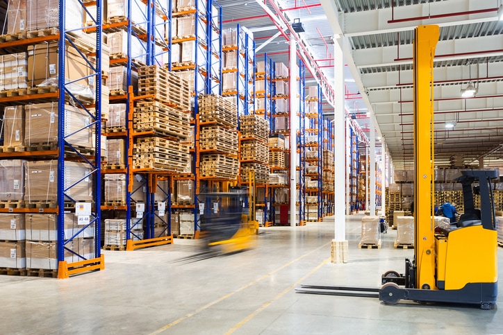 warehouse pallet rack inspection